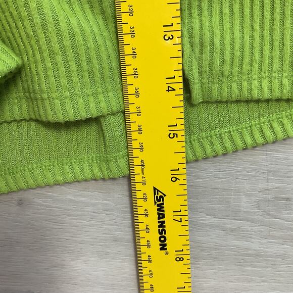 Zelos Ribbed Wide Cuff Hoodie and Shorts Set Greenway Large - Picture 16 of 16